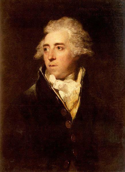 Sir Joshua Reynolds Portrait of Lord John Townshend oil painting picture